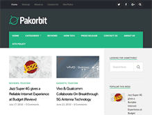 Tablet Screenshot of pakorbit.com